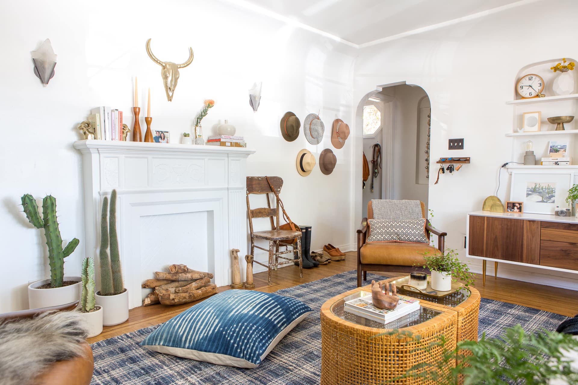 House Tour A "Boho Beach Bungalow" in California Apartment Therapy